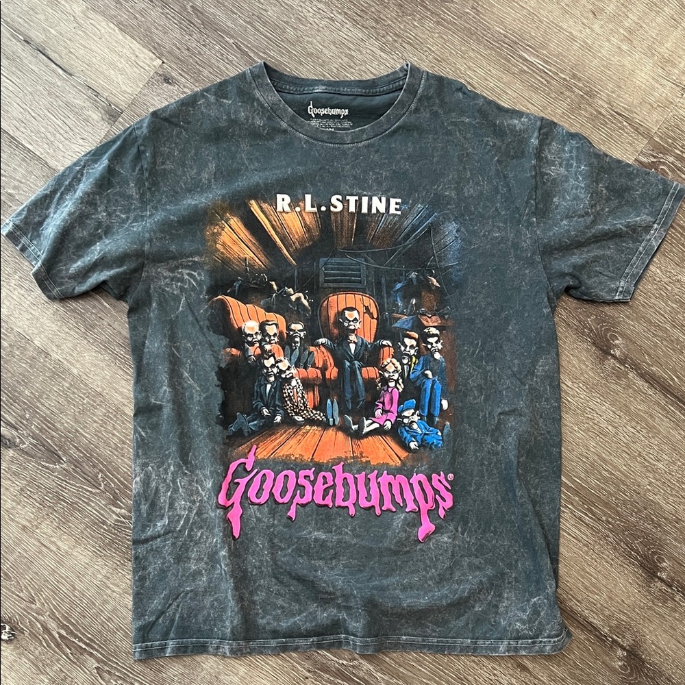 Goosebumps Kids Graphic Tee - Black